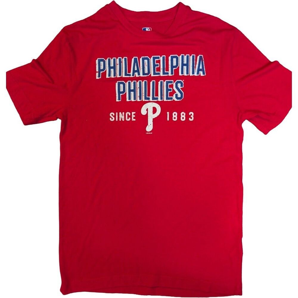 Philadelphia Phillies MLB Genuine Merchandise Shirt Men's Small Red Baseball
